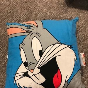 Vintage 1993 Bugs Bunny Pillow